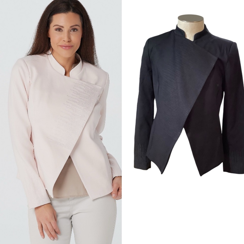 Elizabeth and Clarke asymmetrical jacket size‎ 0